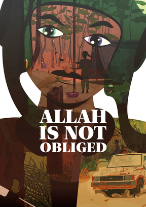 Allah is not obliged Plakat