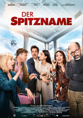 Der Spitzname Plakat