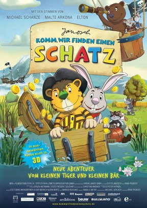 Janoschs' Komm, wir finden einen Schatz! Plakat