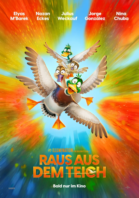 Raus aus dem Teich Plakat