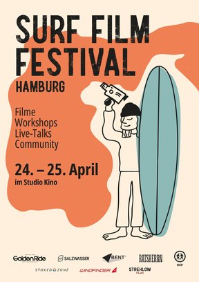 Großartige Surf-Filme Block 1 Plakat