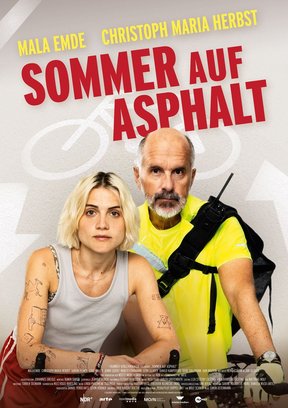 Sommer auf Asphalt Plakat